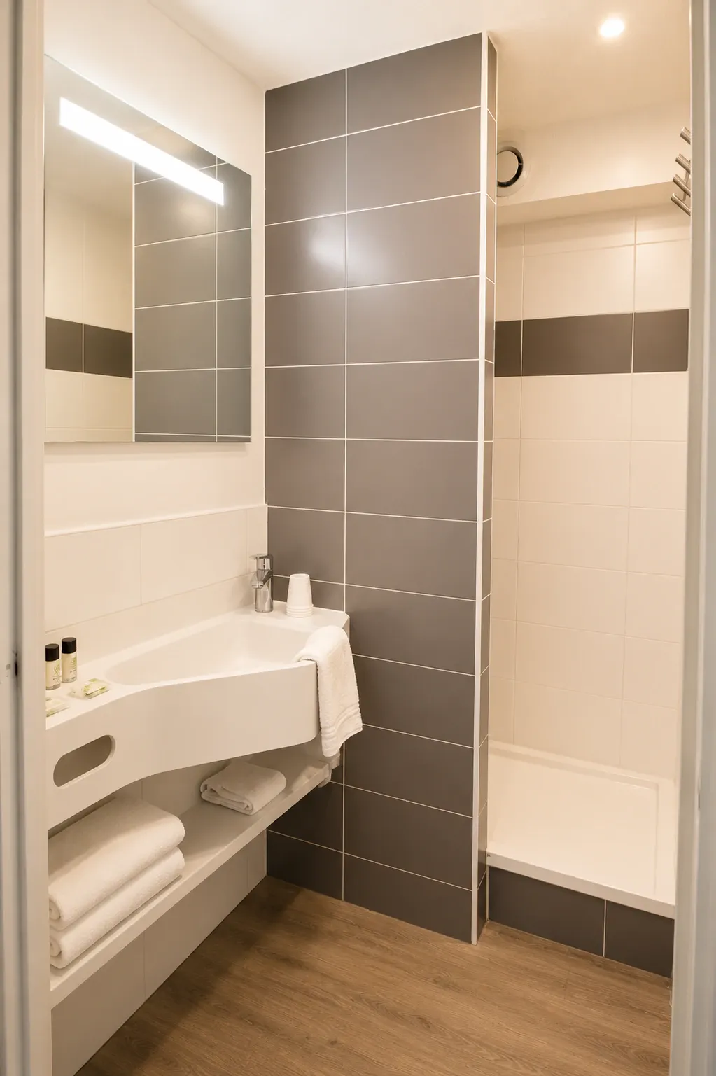 Studio Confort grand lit — salle d'eau
